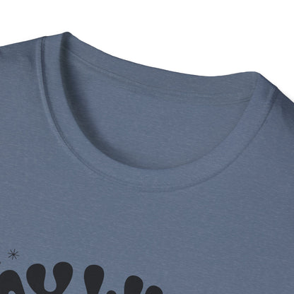Miss Stabby Say When T-Shirt Funny Retro Cartoon Knife Girl Tee