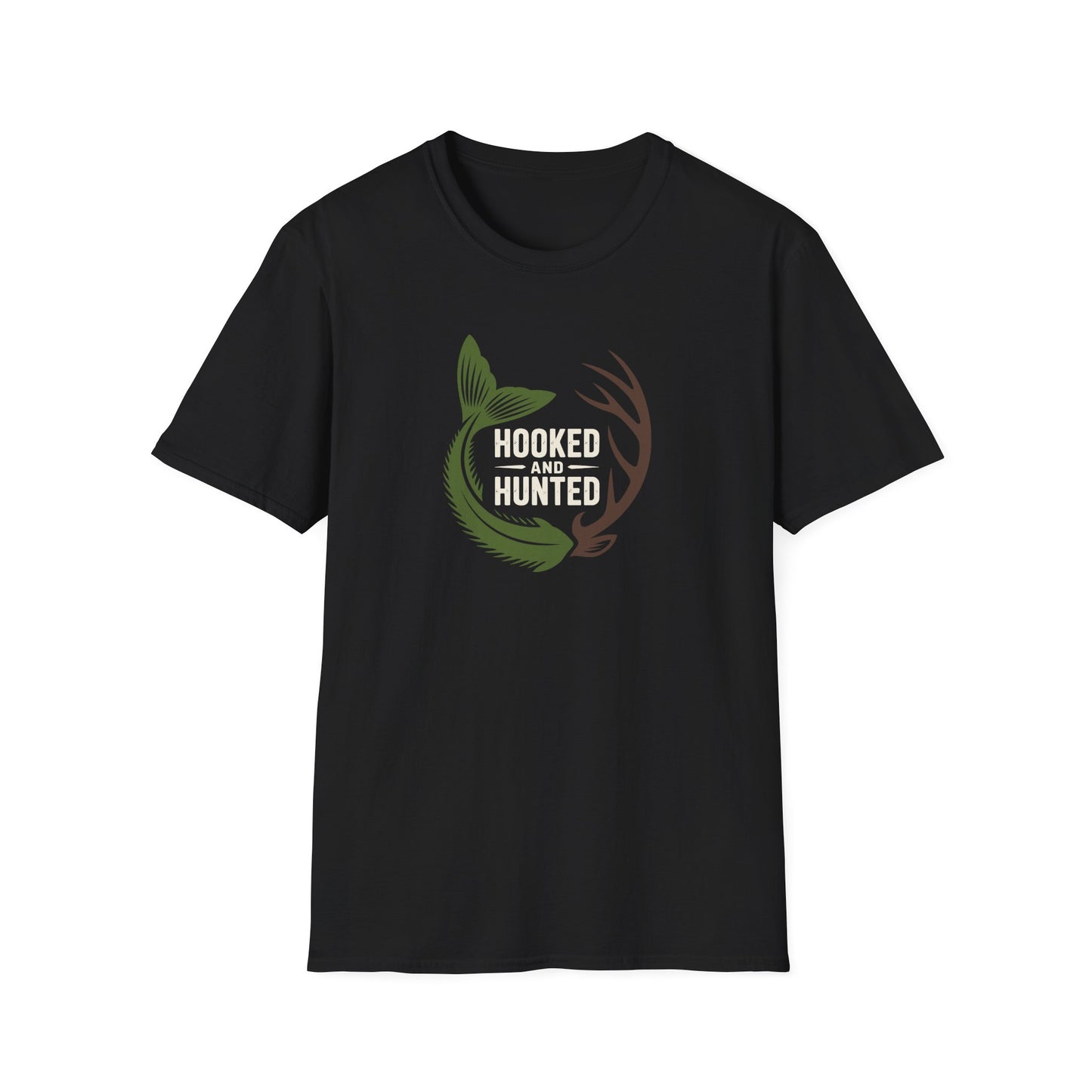 Hooked & Hunted Meld Fishing T-Shirt