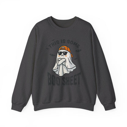 Halloween This Some Boo Sheet Unisex Heavy Blend™ Crewneck Sweatshirt