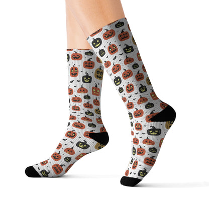 Jack O' Lantern Halloween Socks