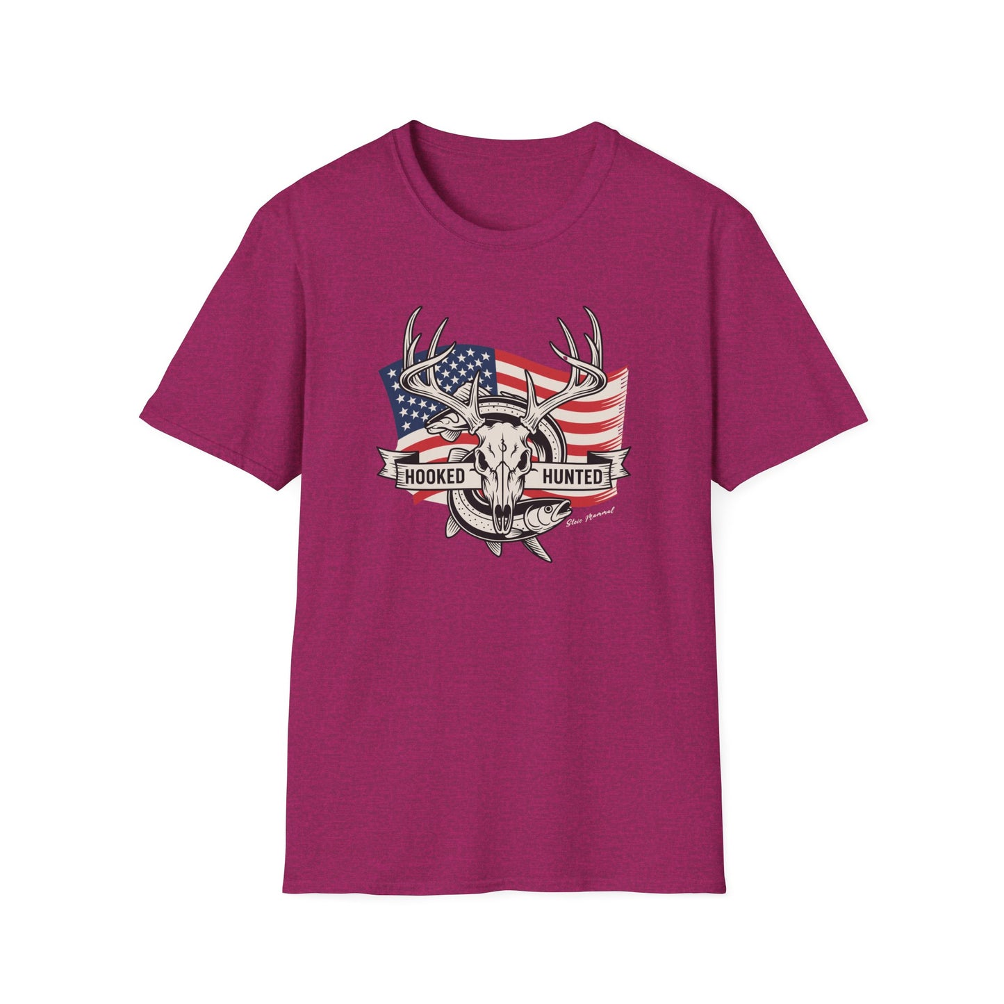 Wild & Free Hooked and Hunted T Shirt