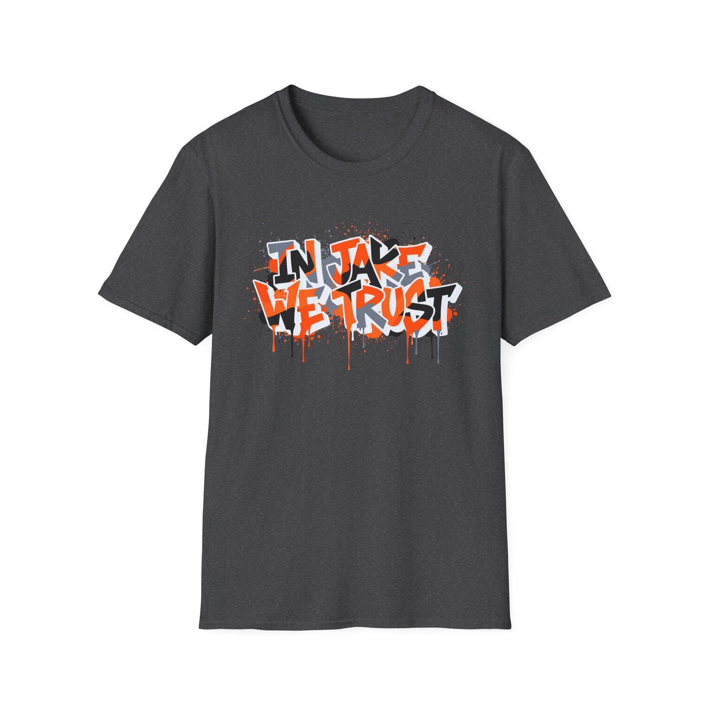 Graffiti  Style In Jake We Trust Cincinnati Football Fan Tee