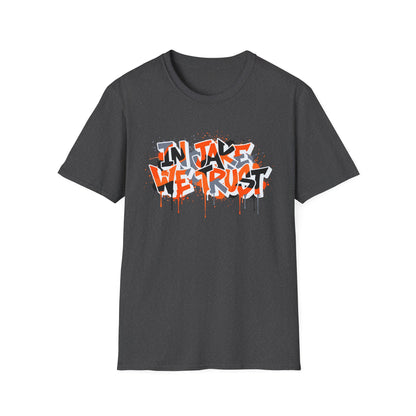 Graffiti  Style In Jake We Trust Cincinnati Football Fan Tee