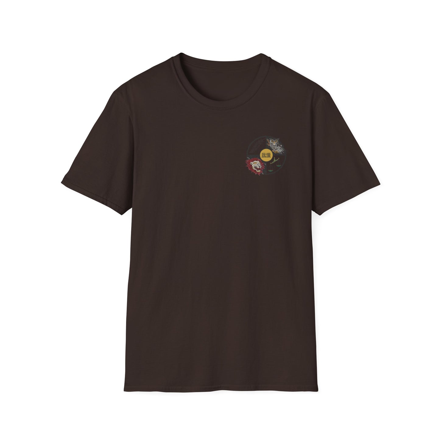 Warrior Spirit Samurai Bear T-Shirt Kanji Japanese Rising Sun Graphic Tee