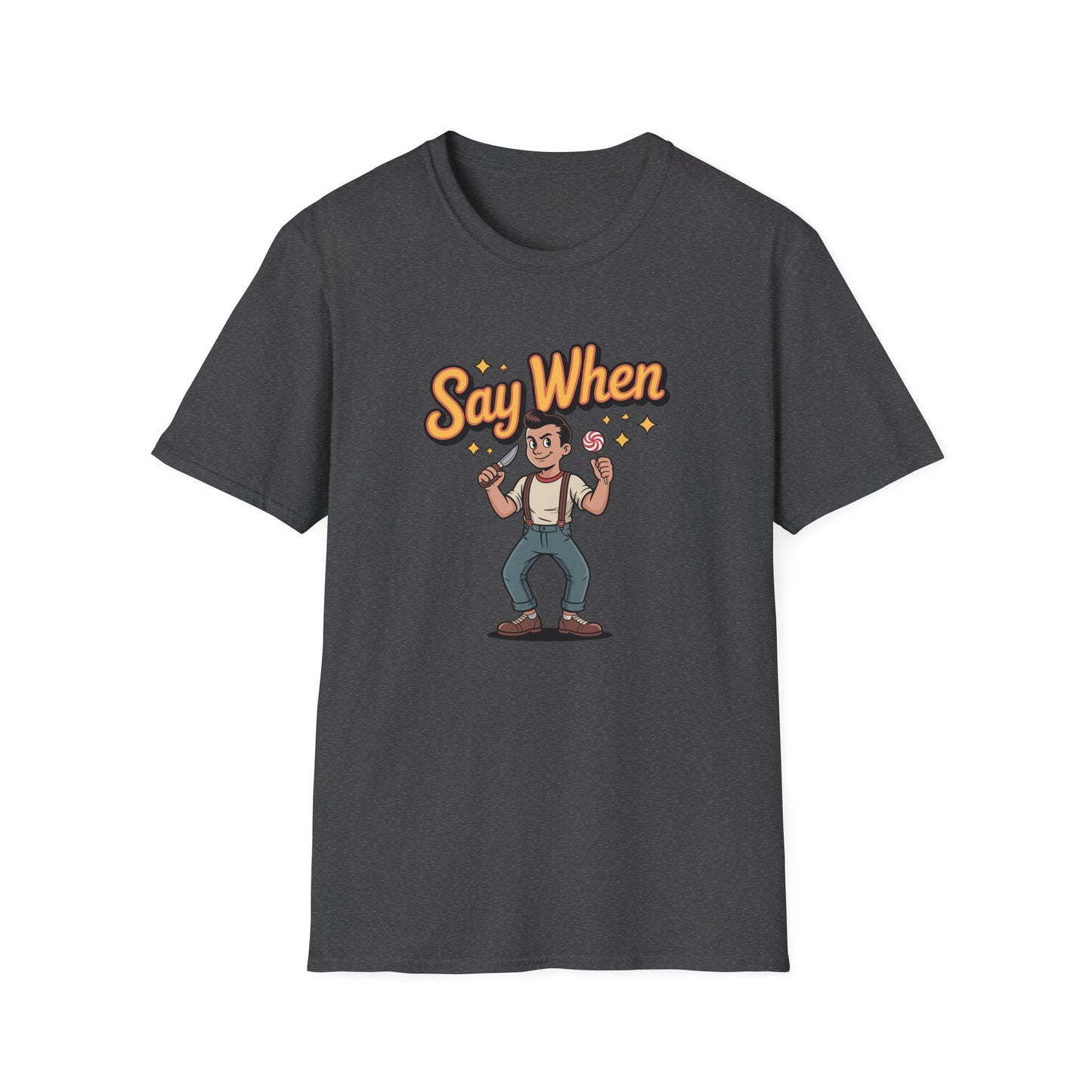 Knuckle Ned Say When T Shirt