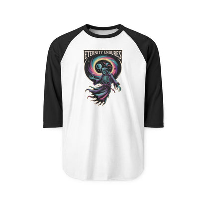 Eternity Endures  Raglan Shirt Halloween