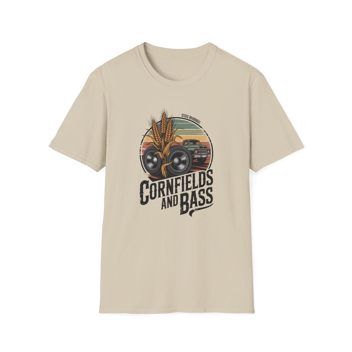 Cornfields And Bass Album Tee Stoic Mammal
