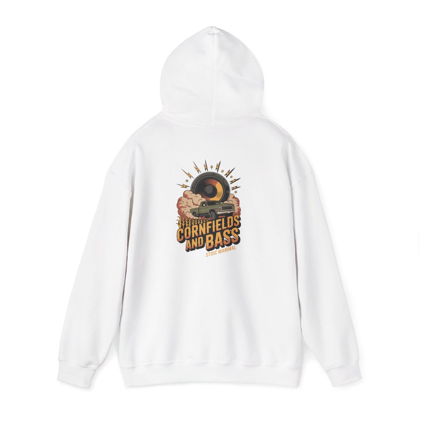 Cornfields and Bass Unisex Hoodie Stoic Mammal