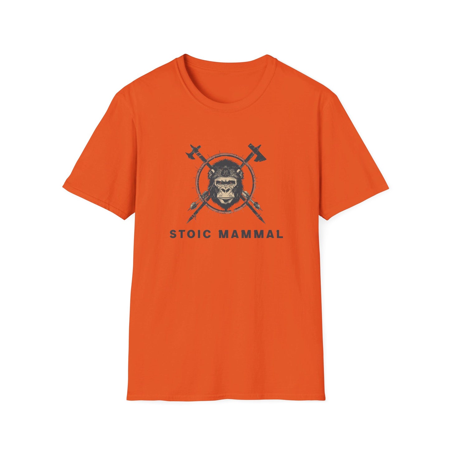 Primal Stoic Primate Style Unisex Softstyle T-Shirt