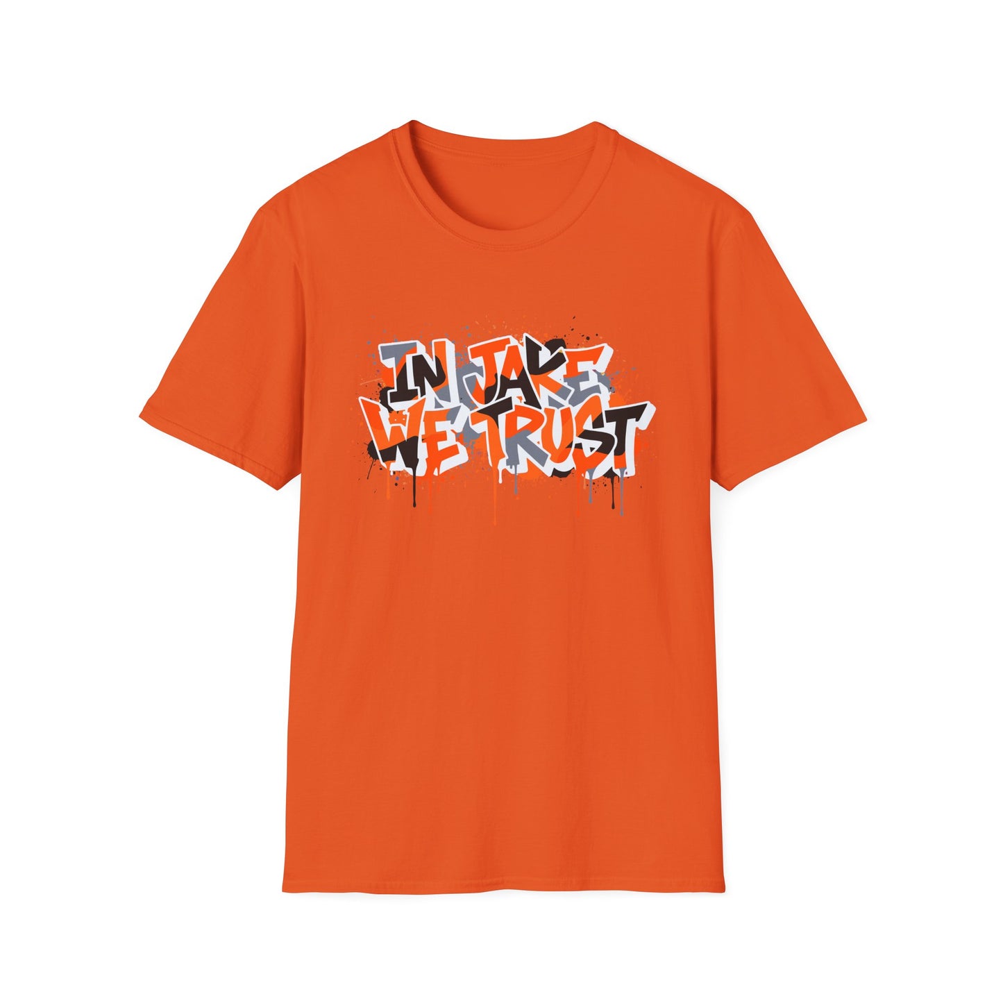 Graffiti  Style In Jake We Trust Cincinnati Football Fan Tee