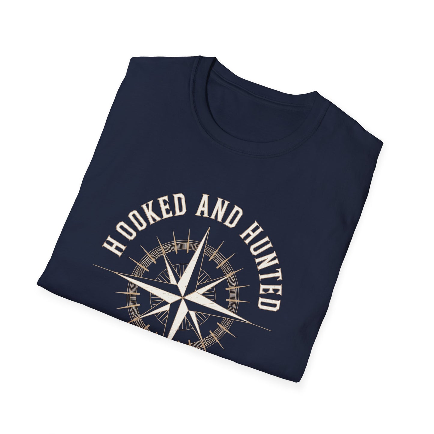 Compass Rose Hooked and Hunted T Shirt