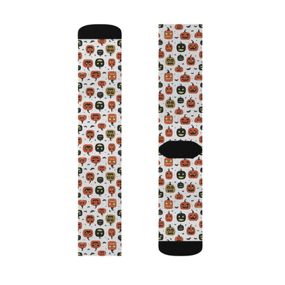 Jack O' Lantern Halloween Socks