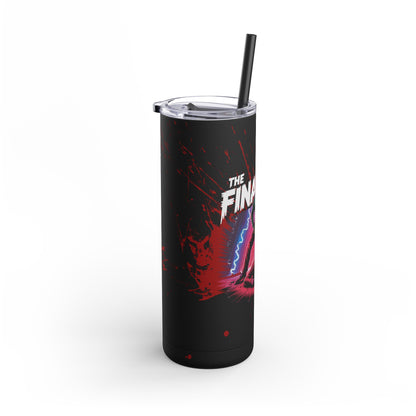 Final Cut Slasher Halloween Skinny Tumbler
