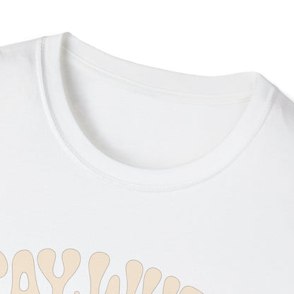 Stabby McPeachface Say When T-Shirt  Funny Retro Cartoon Knife Character