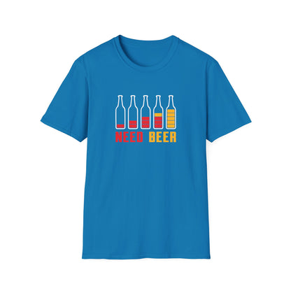 Need Beer Level Up Unisex T-Shirt