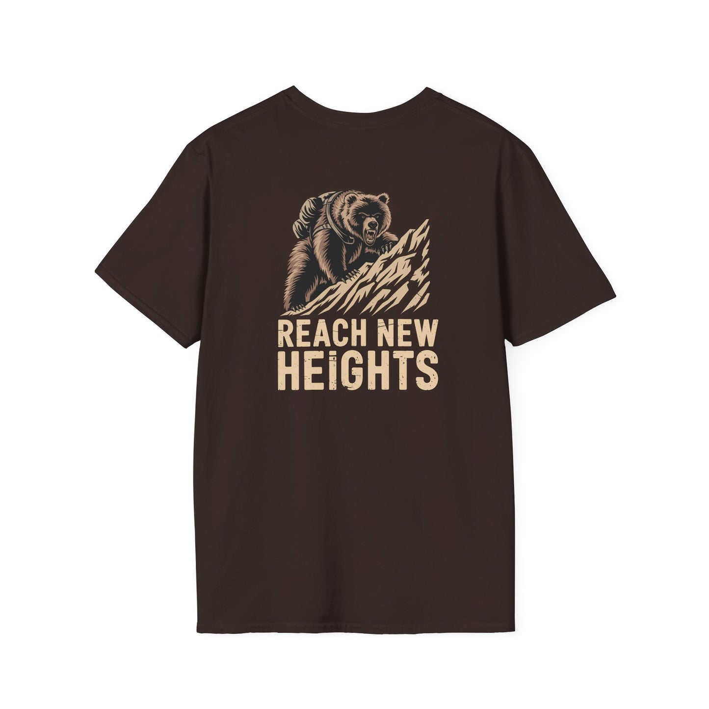 Stoic Bear "Reach New Heights" Unisex Ultra Cotton Tee