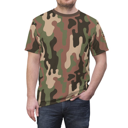 Dad Patrol Zombie Duck Camo Tee Bold Graphic Halloween Hardcore Dad