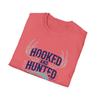 Hooked and Hunted Stars and Stripes T Shirt