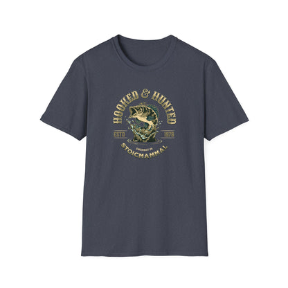 Hooked & Hunted Fishing T-Shirt