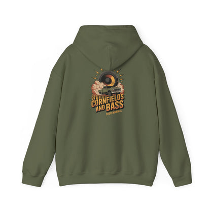 Cornfields and Bass Unisex Hoodie Stoic Mammal