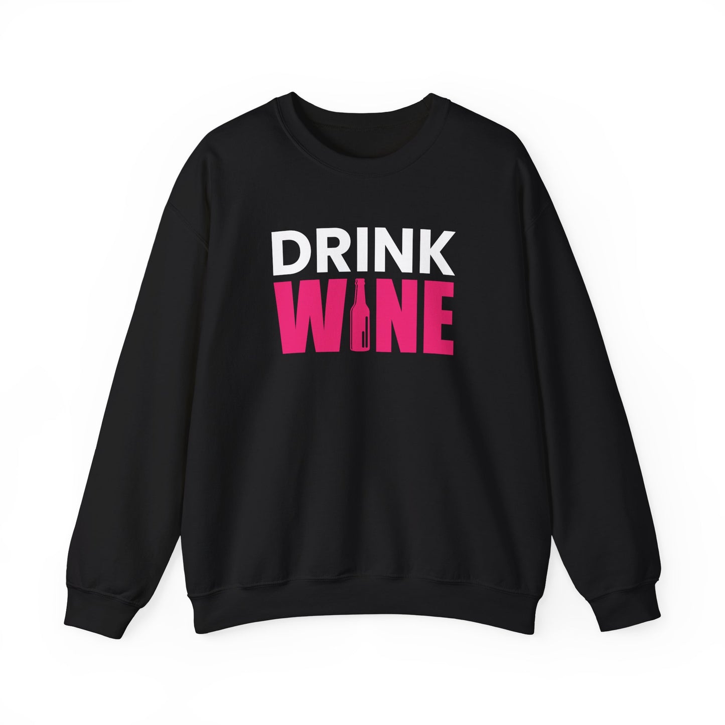 Drink Wine Unisex Heavy Blend™ Crewneck Sweatshirt