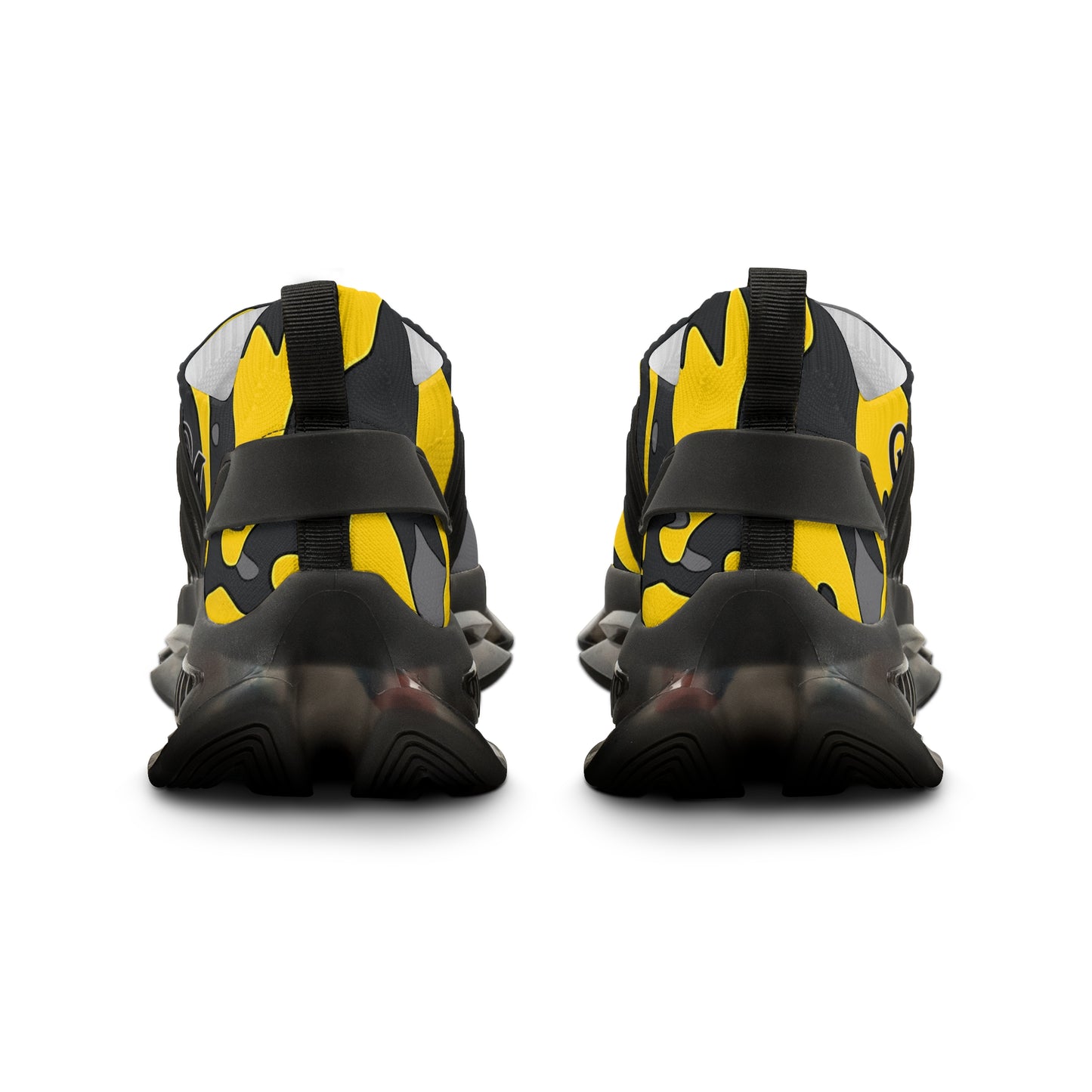 Hazard Camo Men's Mesh Sneakers