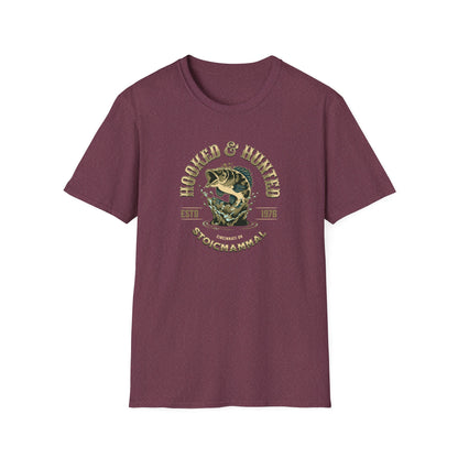 Hooked & Hunted Fishing T-Shirt