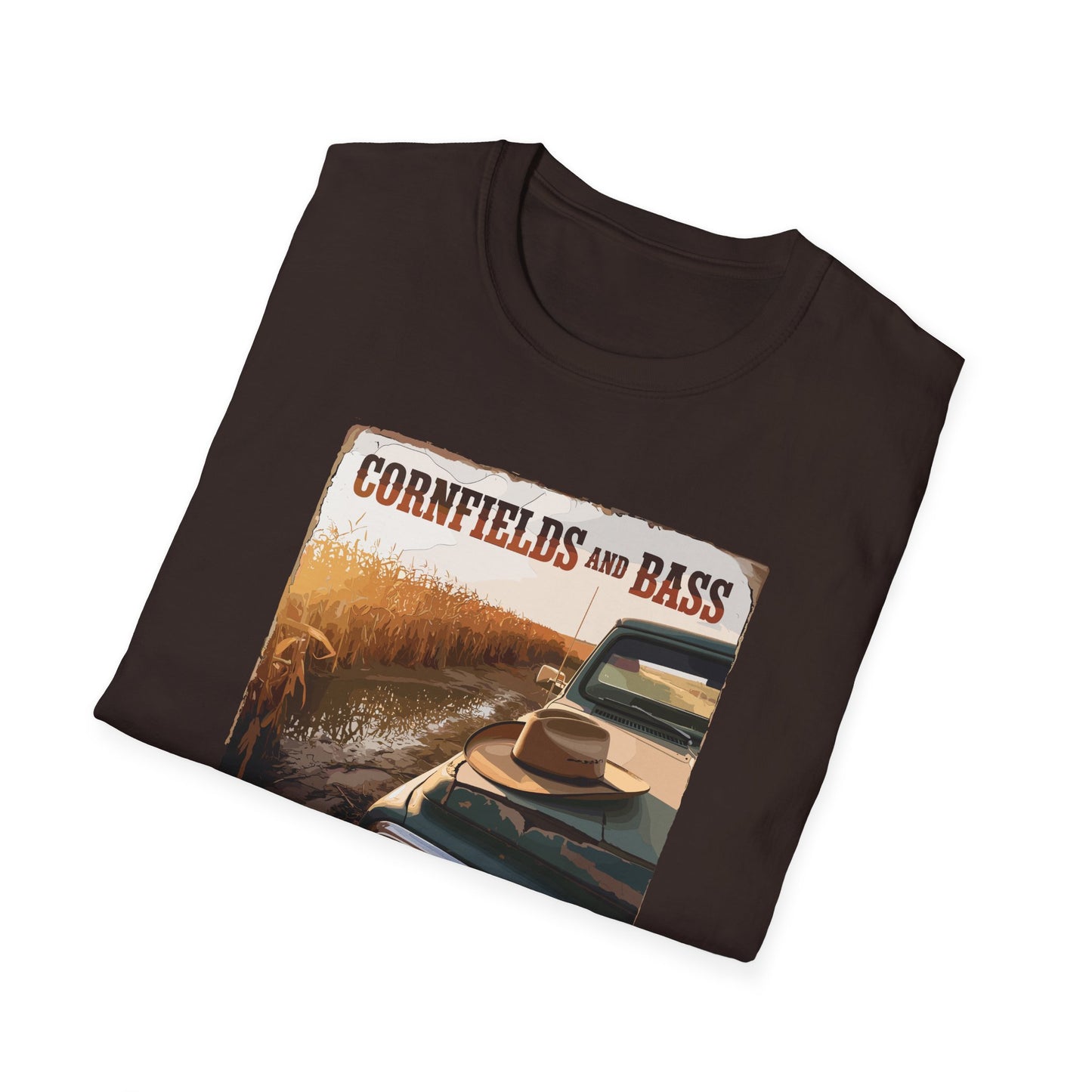 Cornfields and Bass Album Art T-Shirt