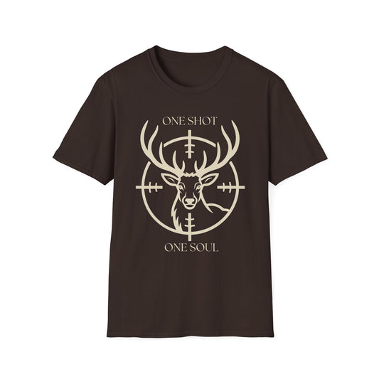 One Shot One Soul Deer Hunting T-Shirt