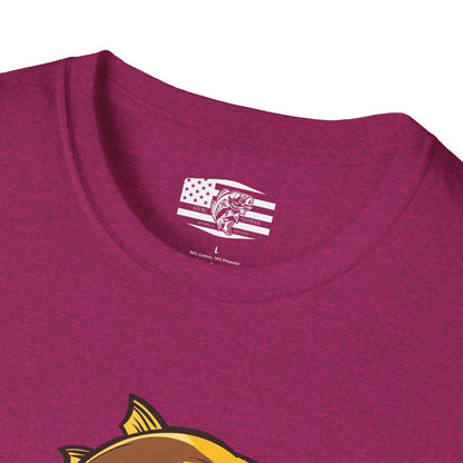 Catfish Fishing Team Logo Tee