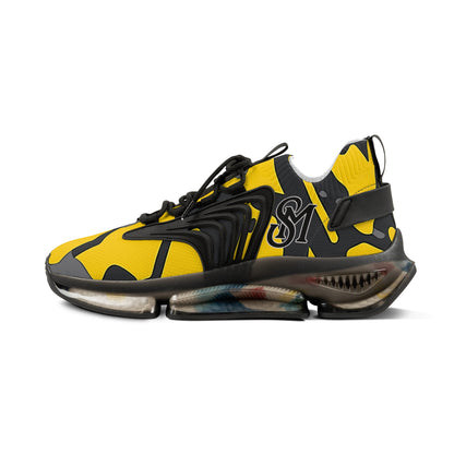 Hazard Camo Men's Mesh Sneakers