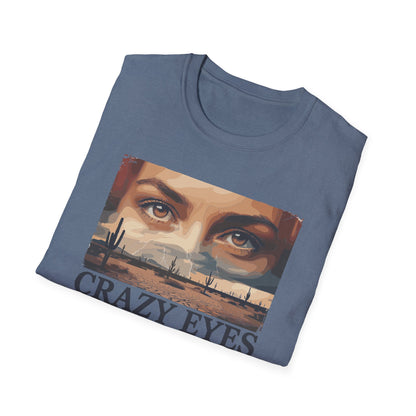 Her Crazy Eyes Can't Lie Unisex Softstyle T-Shirt