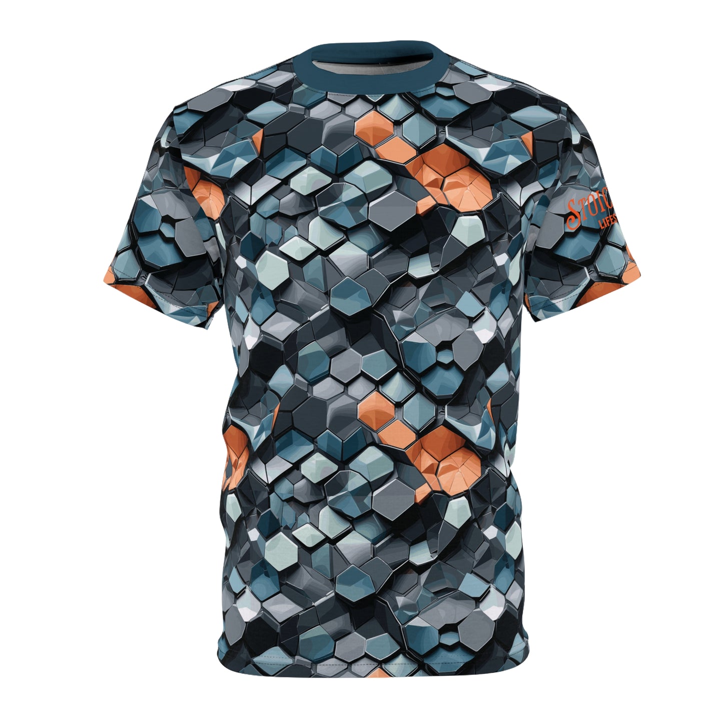 Nocturne Hex Camo Tactical Hexagonal Blend Cut & Sew Tee