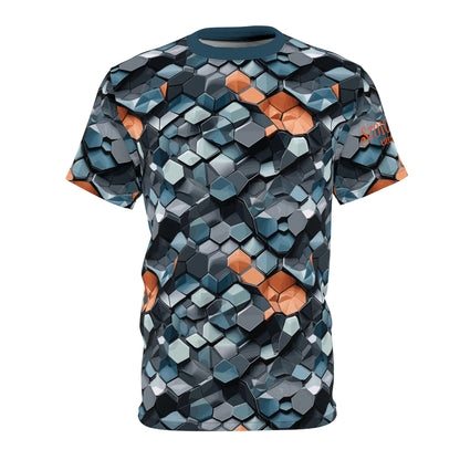 Nocturne Hex Camo Tactical Hexagonal Blend Cut & Sew Tee