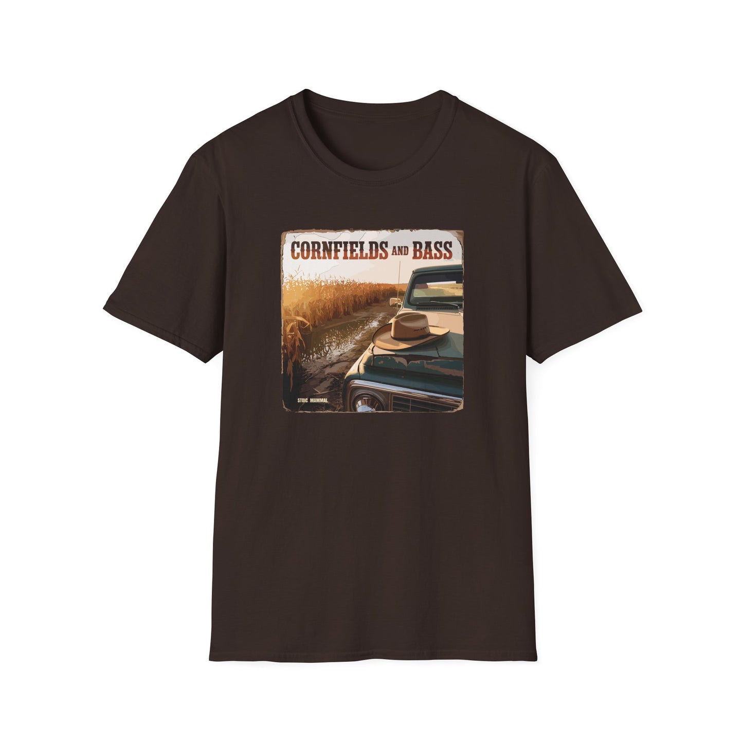 Cornfields and Bass Album Art T-Shirt