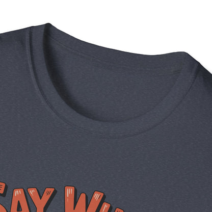 Flicker the Fox Say When T-Shirt  Vintage Dancing Dagger Fox Tee