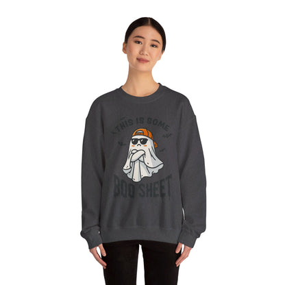 Halloween This Some Boo Sheet Unisex Heavy Blend™ Crewneck Sweatshirt