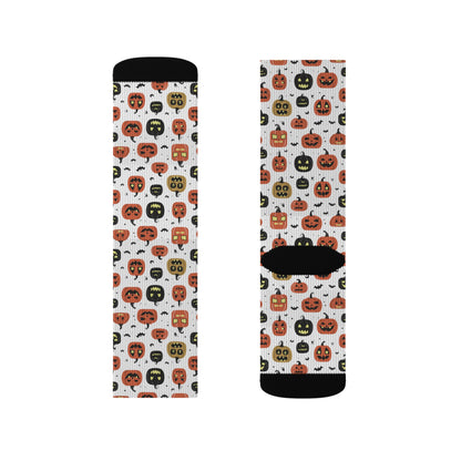 Jack O' Lantern Halloween Socks