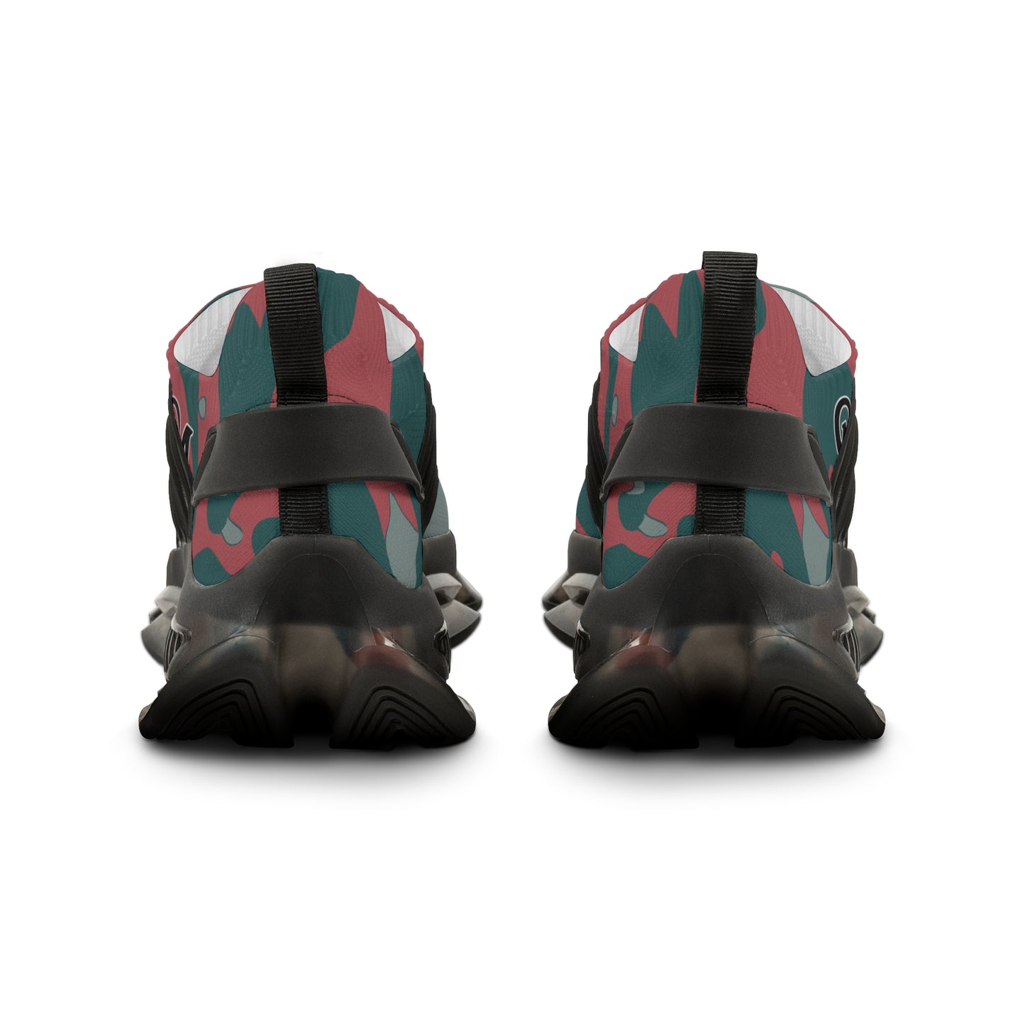 Fresh Crimson Digi Cam Men's Mesh Sneakers