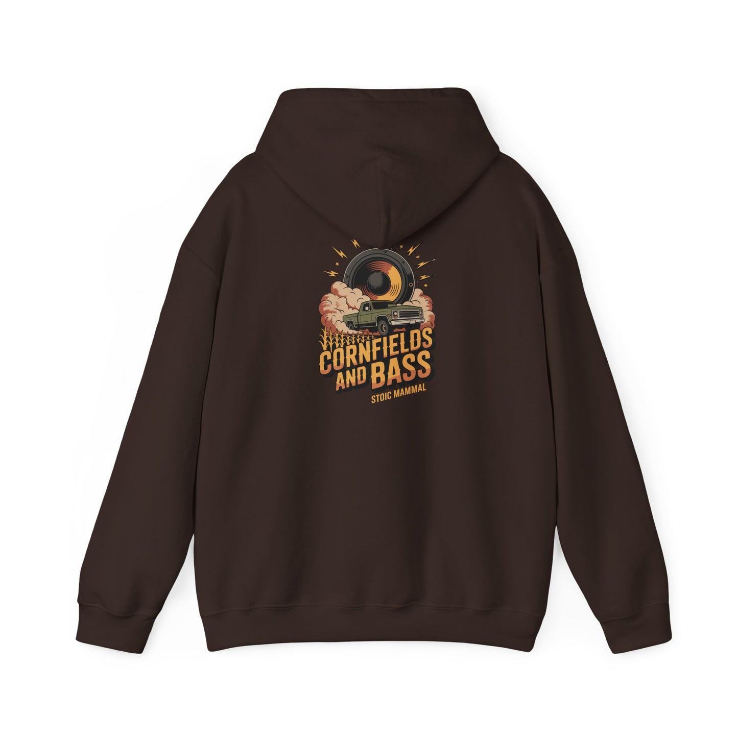 Cornfields and Bass Unisex Hoodie Stoic Mammal