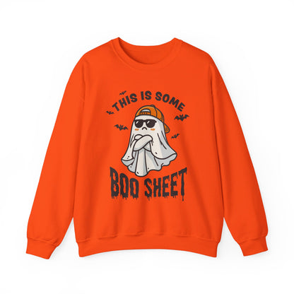 Halloween This Some Boo Sheet Unisex Heavy Blend™ Crewneck Sweatshirt