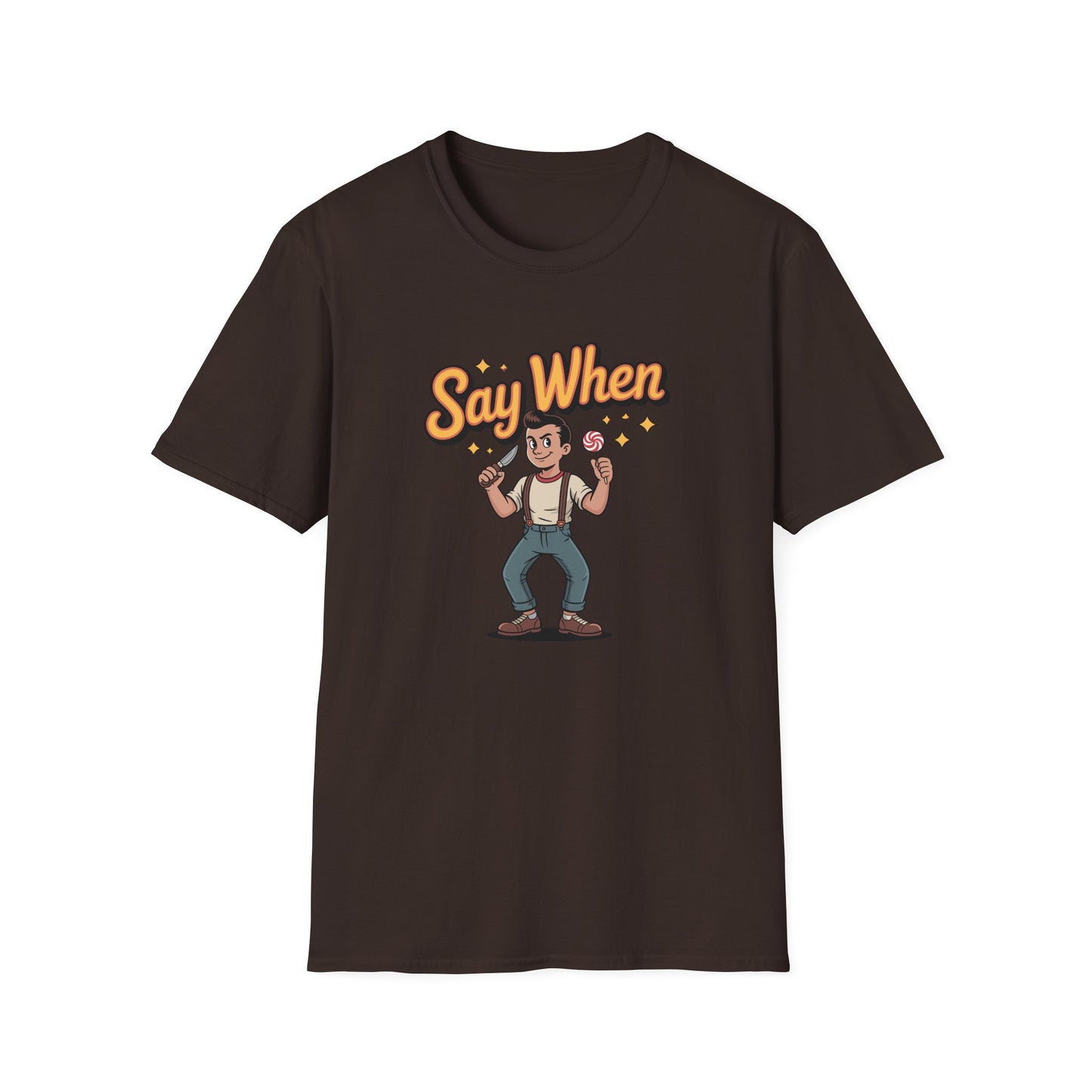 Knuckle Ned Say When T Shirt