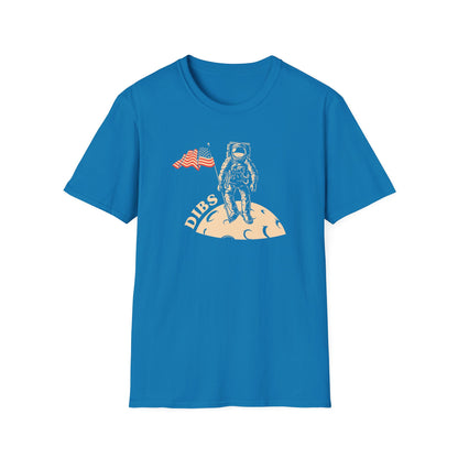 Dibs American Moon Landing Spaceman T-Shirt