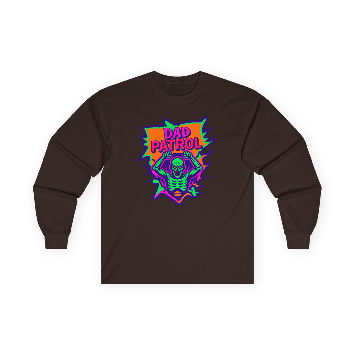 Halloween Dad Patrol Trick or Treat Zombie Graphic Tee