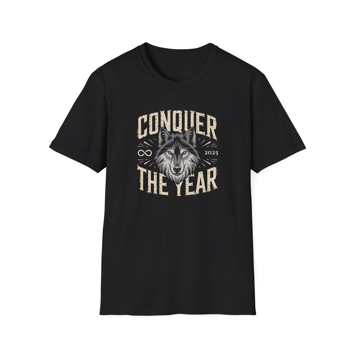 Stoic Wolf "Conquer the Year" version 2 Unisex Ultra Tee