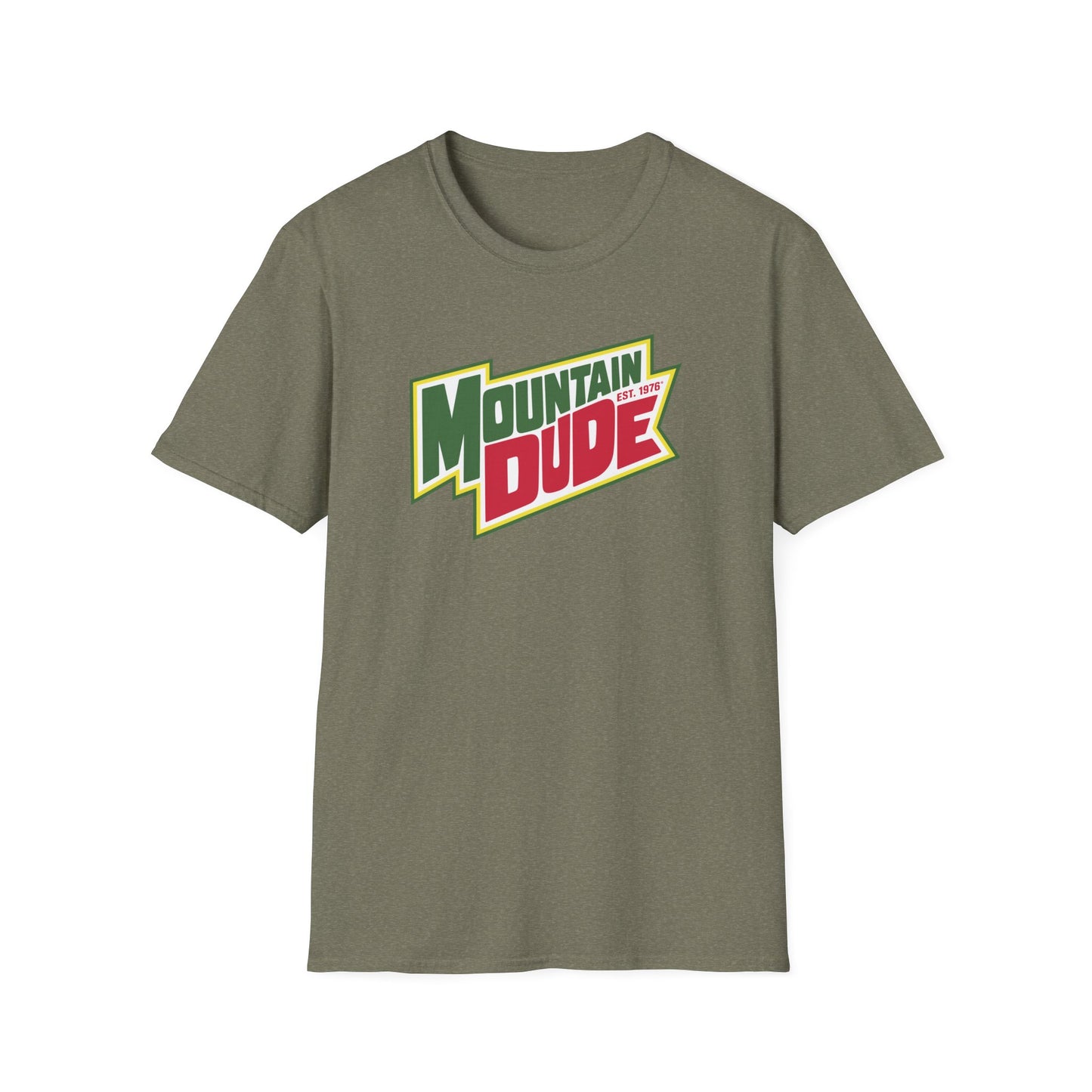 Mountain Dude Graphic T-Shirt, Unisex Tee for Outdoor Lovers, Casual Wear, Gift for Adventurers, Birthday Present, Summer Fashion