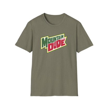 Mountain Dude Graphic T-Shirt, Unisex Tee for Outdoor Lovers, Casual Wear, Gift for Adventurers, Birthday Present, Summer Fashion