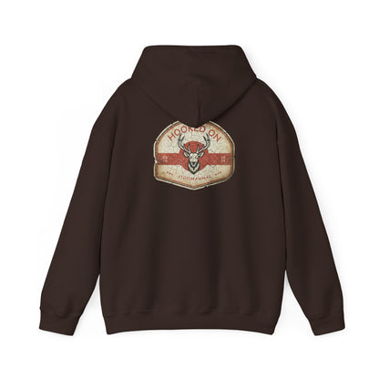 Hooked On Elk Hunting Weathered AF Hoodie