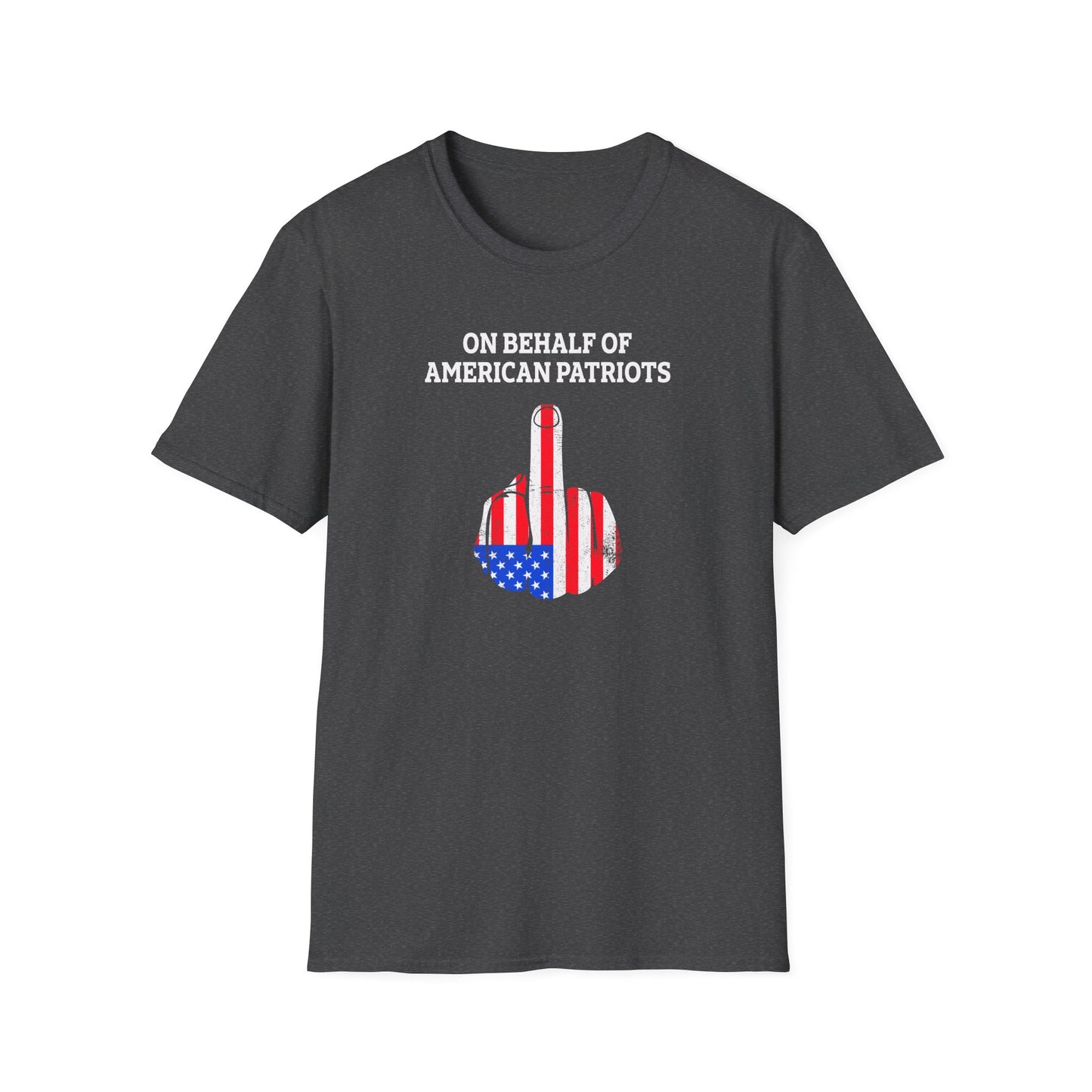 American Patriotic Middle Finger Flag T-Shirt