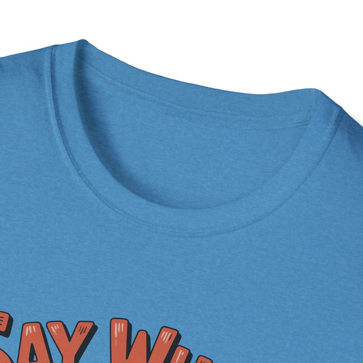 Flicker the Fox Say When T-Shirt  Vintage Dancing Dagger Fox Tee
